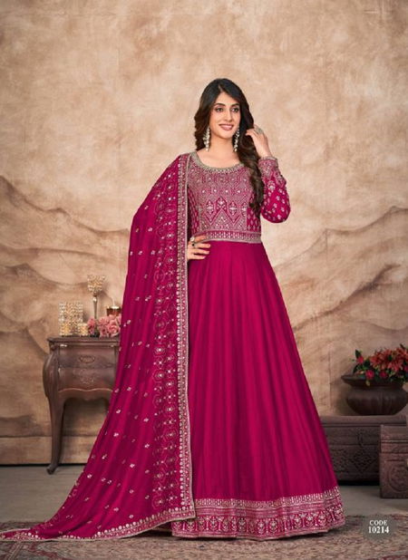 Anjubaa Vol 21 Rani Heavy Anarkali Wedding Salwar Suit
 Catalog